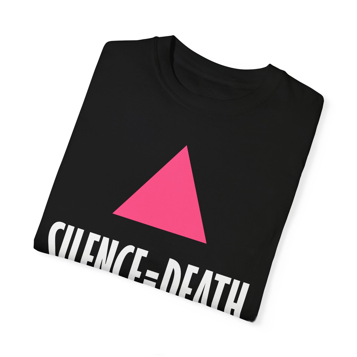 SILENCE = DEATH Iconic Graphic Tee, Black
