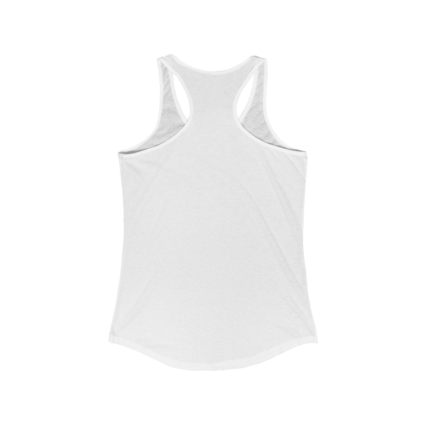 Charlene's New Orleans Tank Top - White with Purple Deco