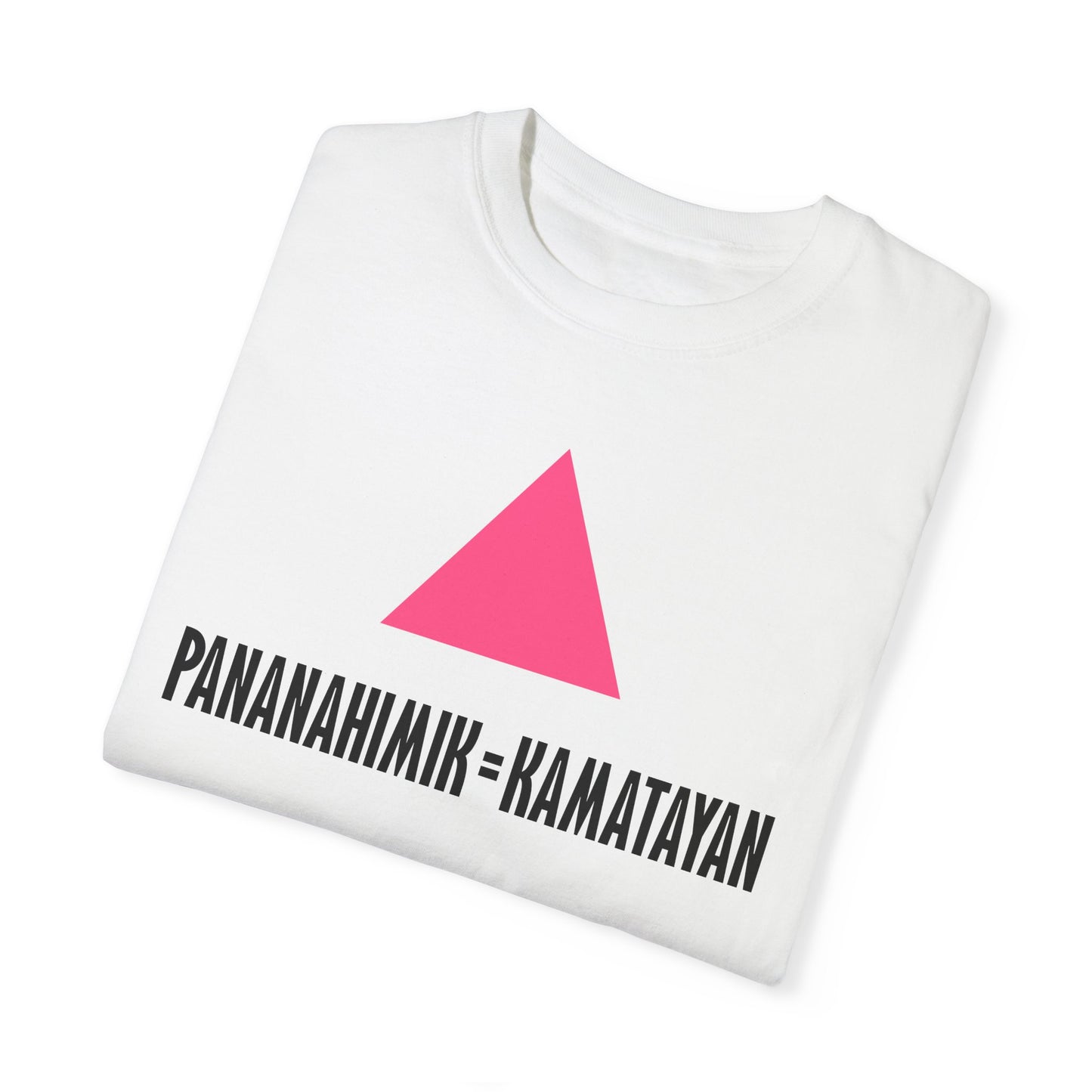 SILENCE = DEATH (Filipino) Iconic Graphic Tee, White