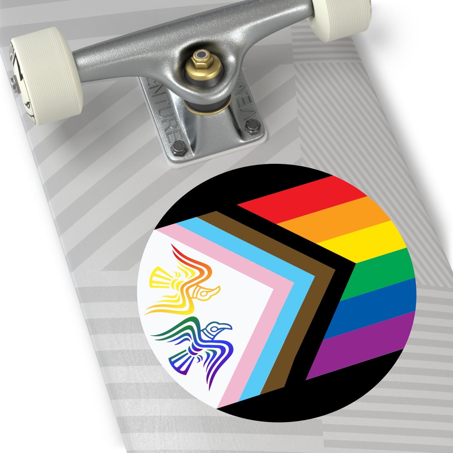 Norse Queer Pride Flag Vinyl Sticker