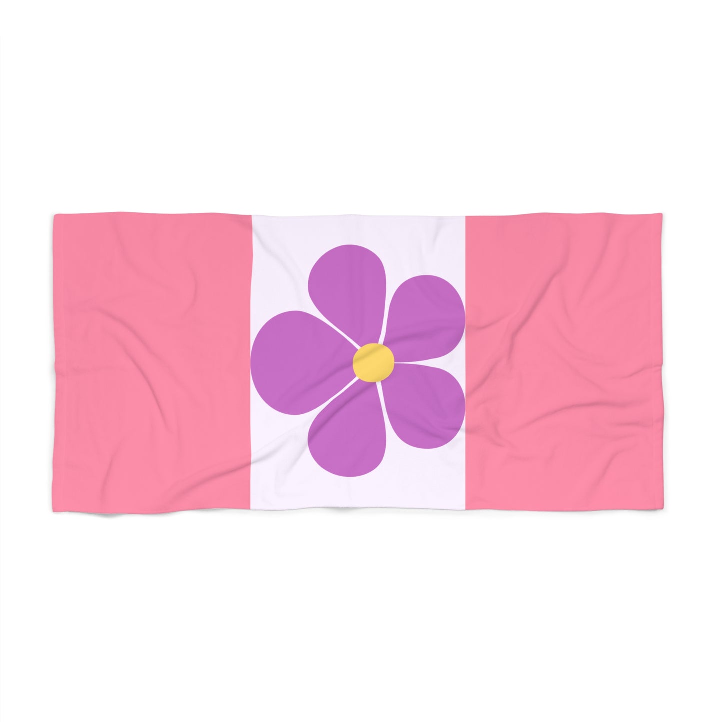 Sapphic Pride Flag Beach Towel - vertical stripe deco