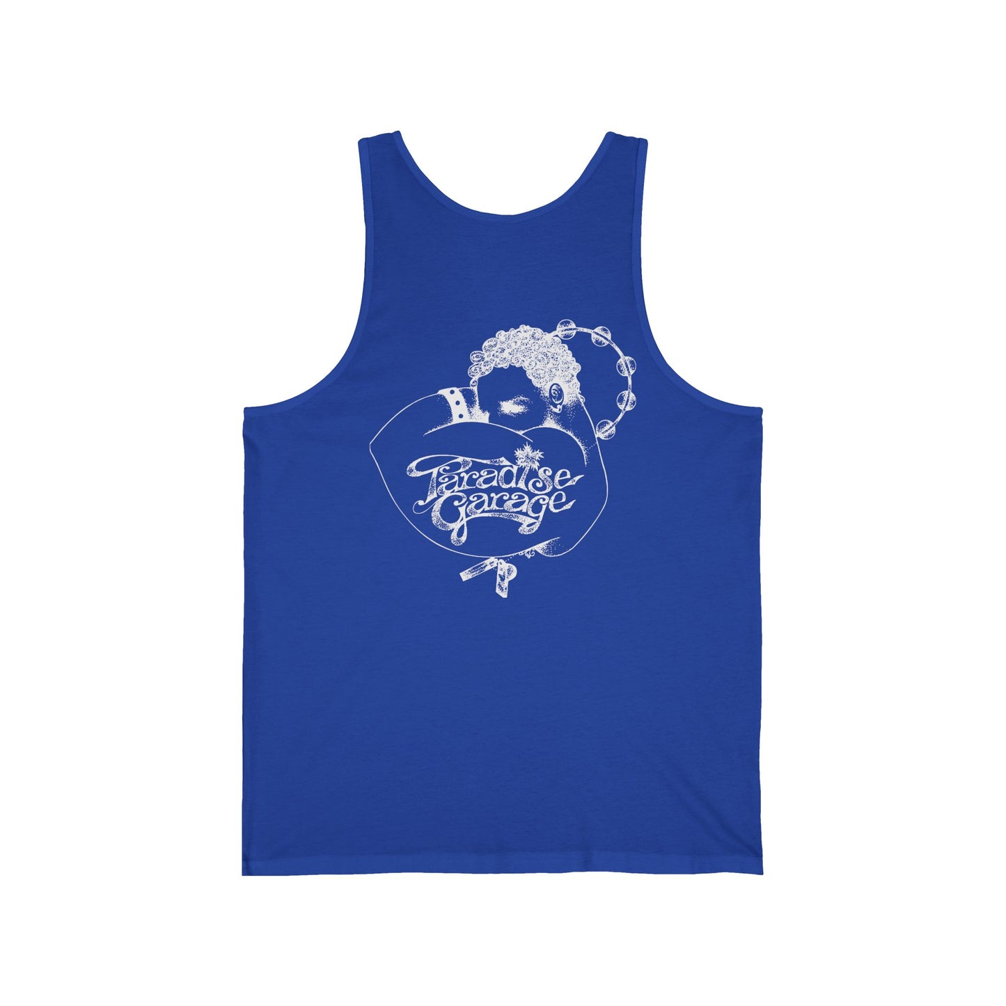 Unisex Jersey Tank - Retro Vibe Graphic Deco