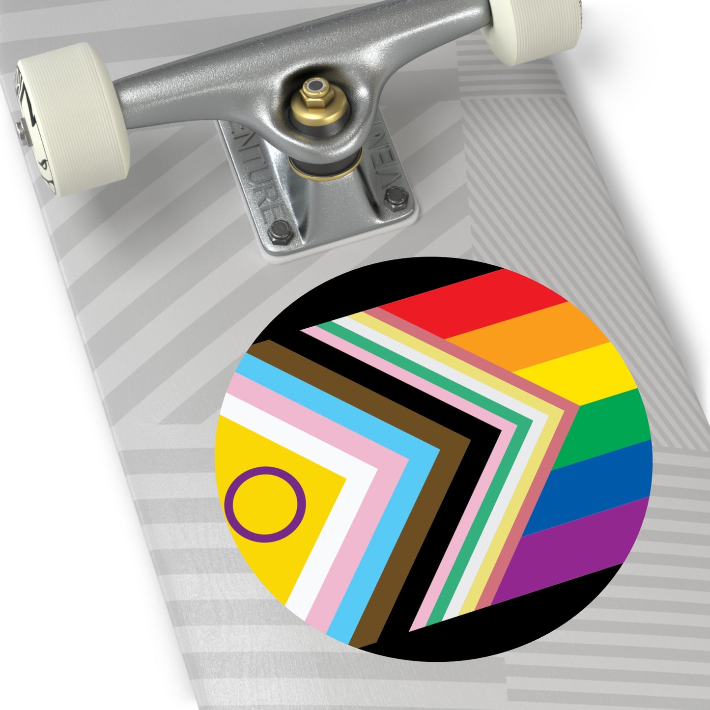 Disability Inclusive Progress Pride Flag 2 Vinyl Sticker
