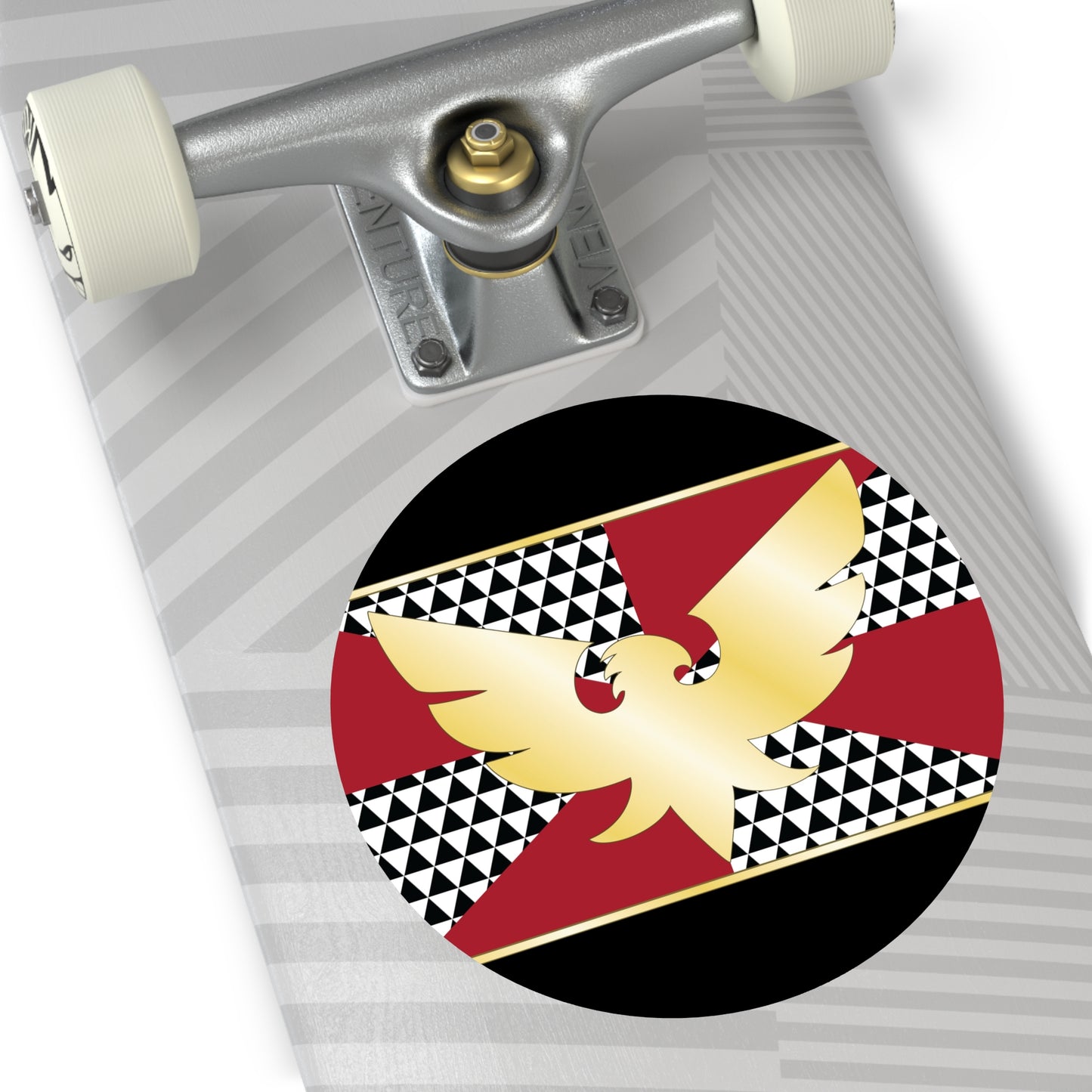 Drag Feather Pride Flag Vinyl Sticker