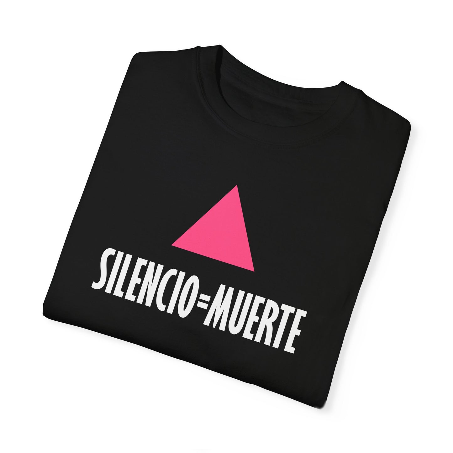 SILENCIO = MUERTE Iconic Graphic Tee, Black