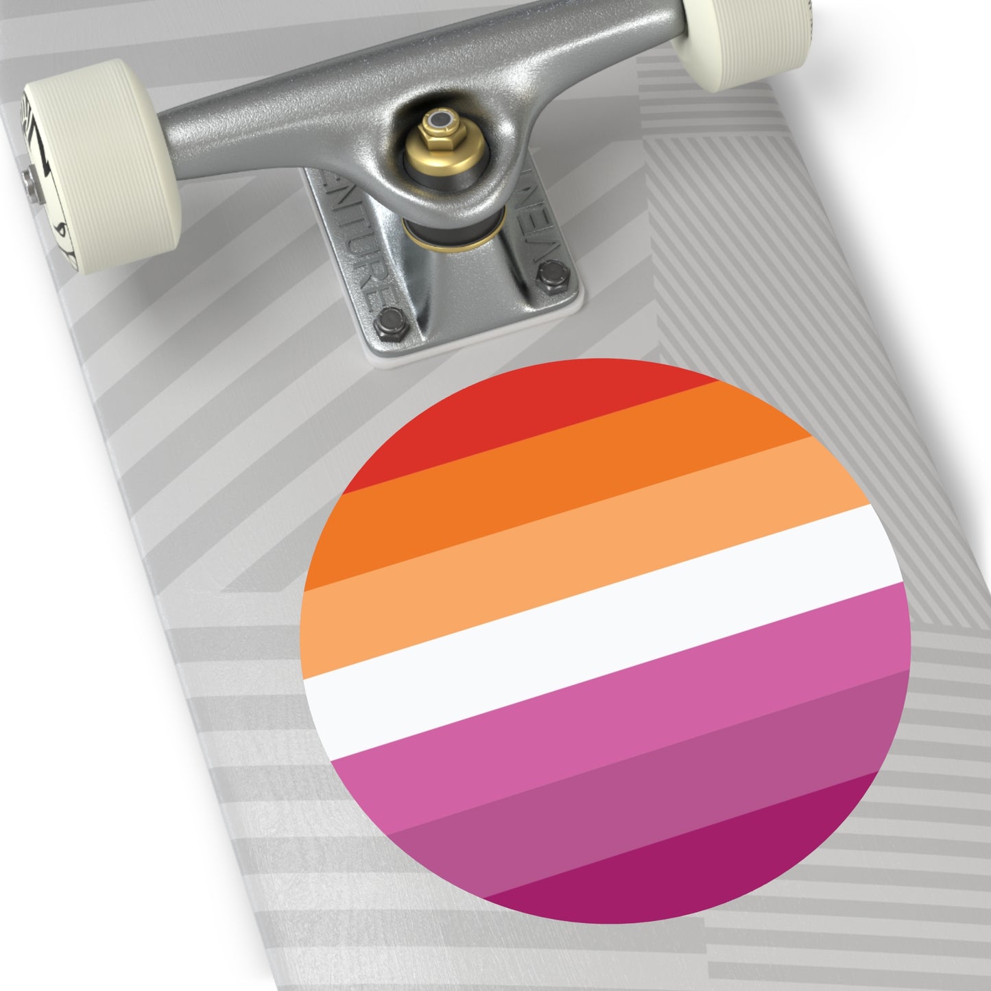 Lesbian Pride Flag Vinyl Sticker