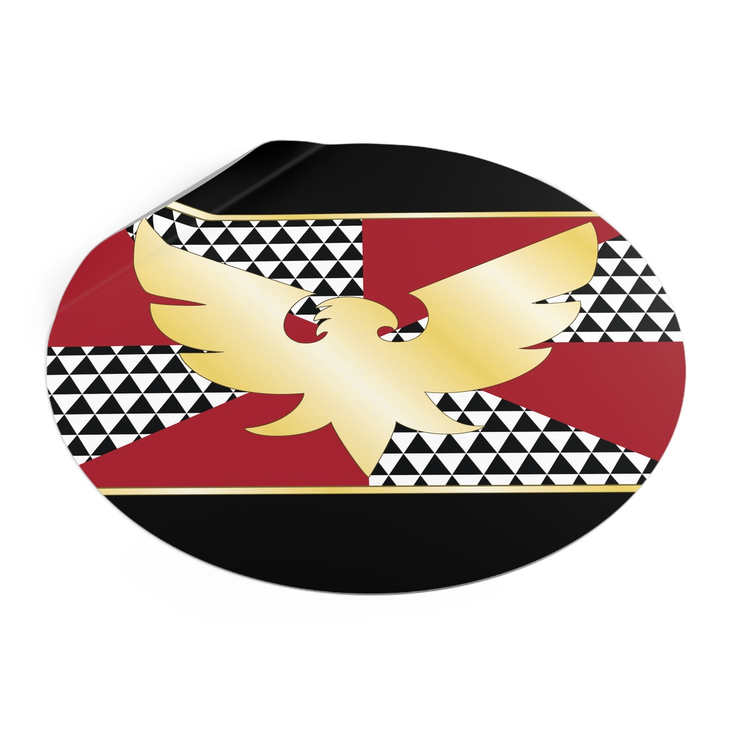 Drag Feather Pride Flag Vinyl Sticker