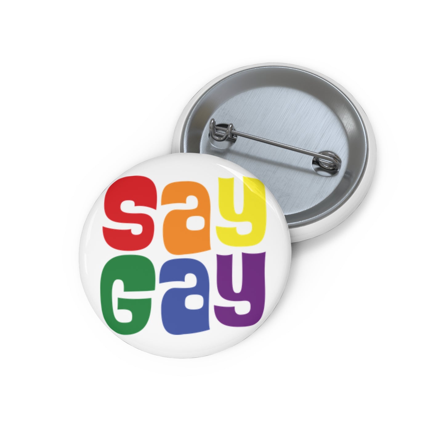 SAY GAY Pin Button