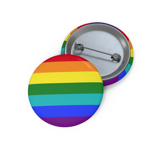 1979-Present Rainbow Pride Flag Rainbow Pin Button