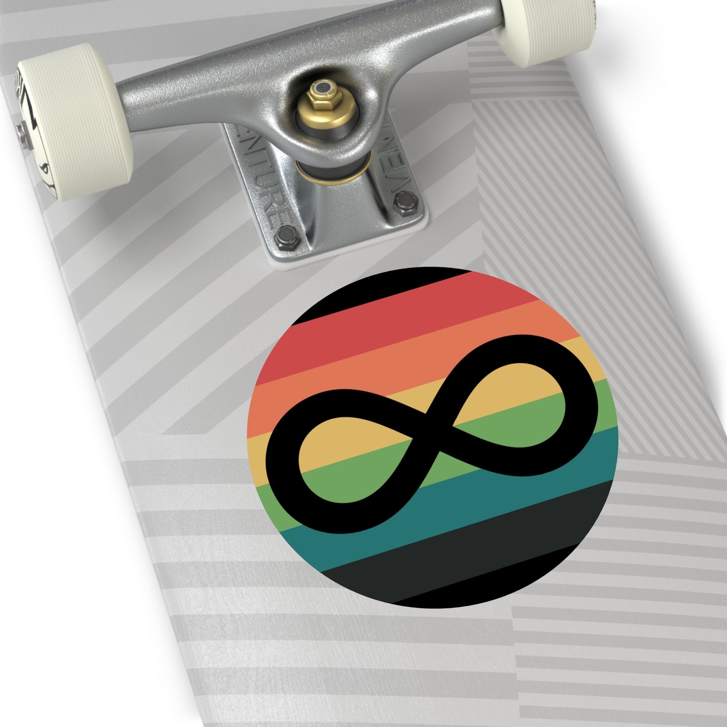 Autistic-Specific Pride Flag Vinyl Sticker