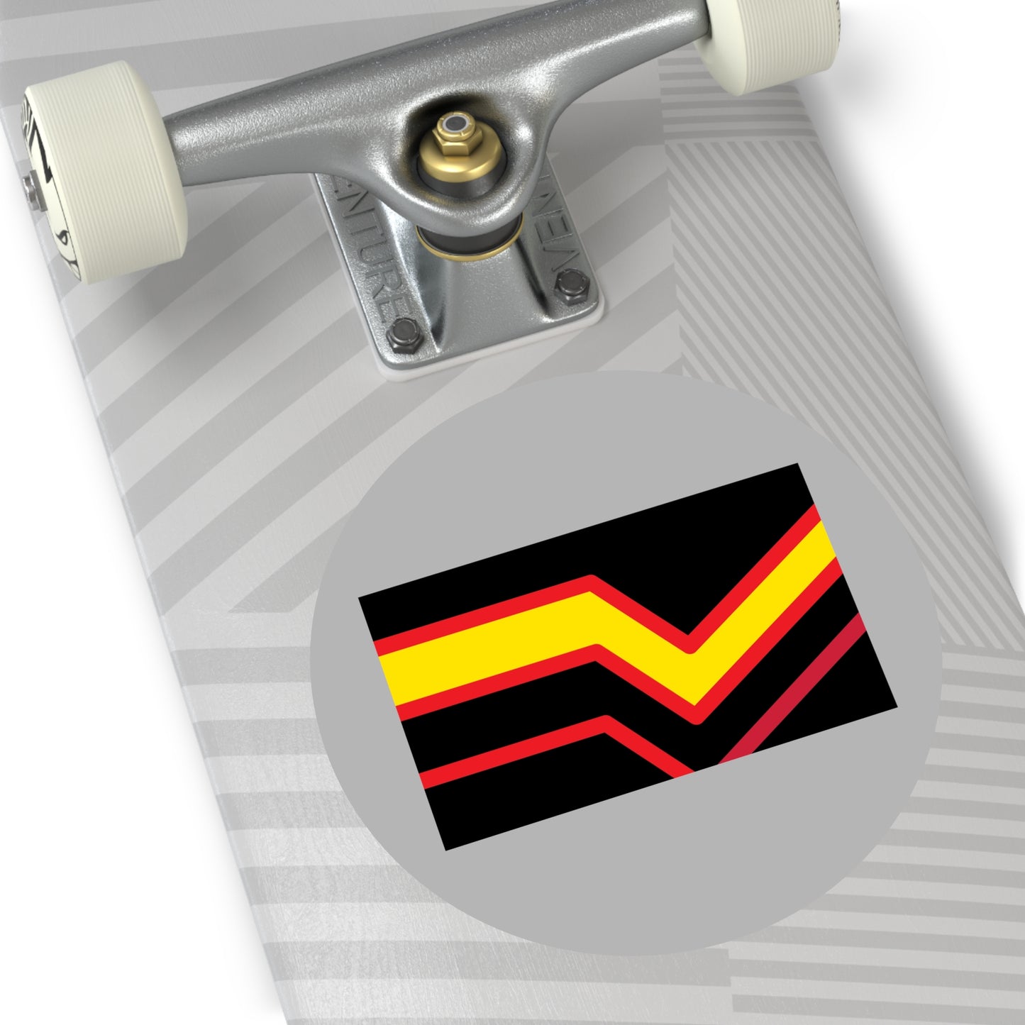 Rubber Fetish Pride Flag Vinyl Sticker