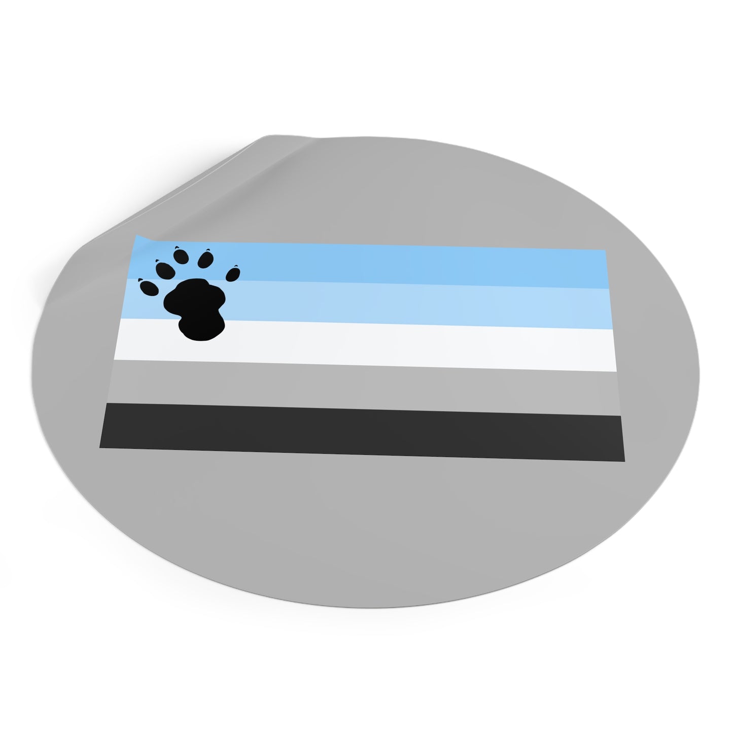 Otter Pride Flag Vinyl Sticker