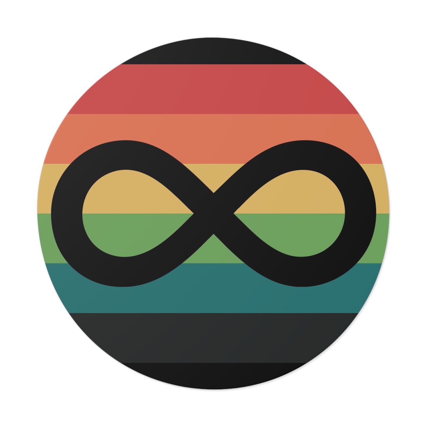 Autistic-Specific Pride Flag Vinyl Sticker