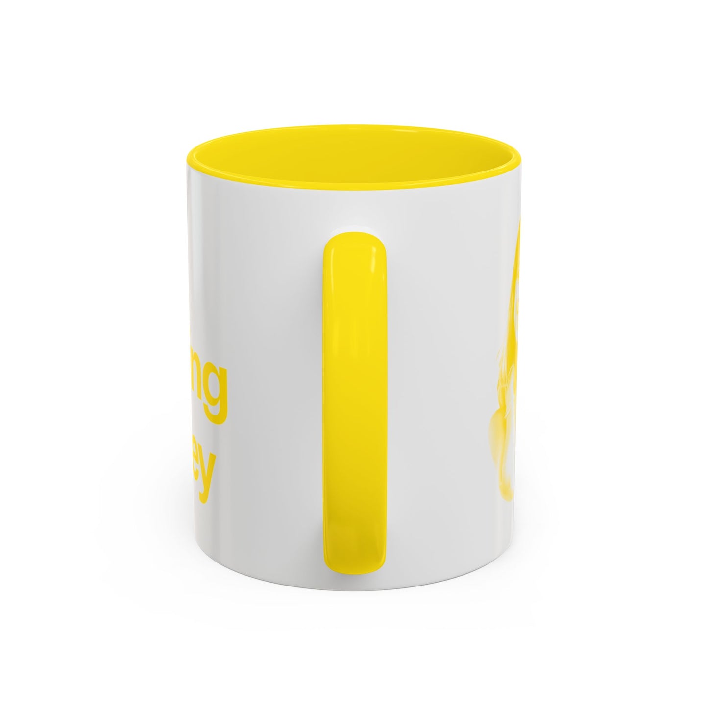 I will never stop worrying about Britney, Britney Spears, White with Yellow Accent Coffee Mug (11, 15oz)