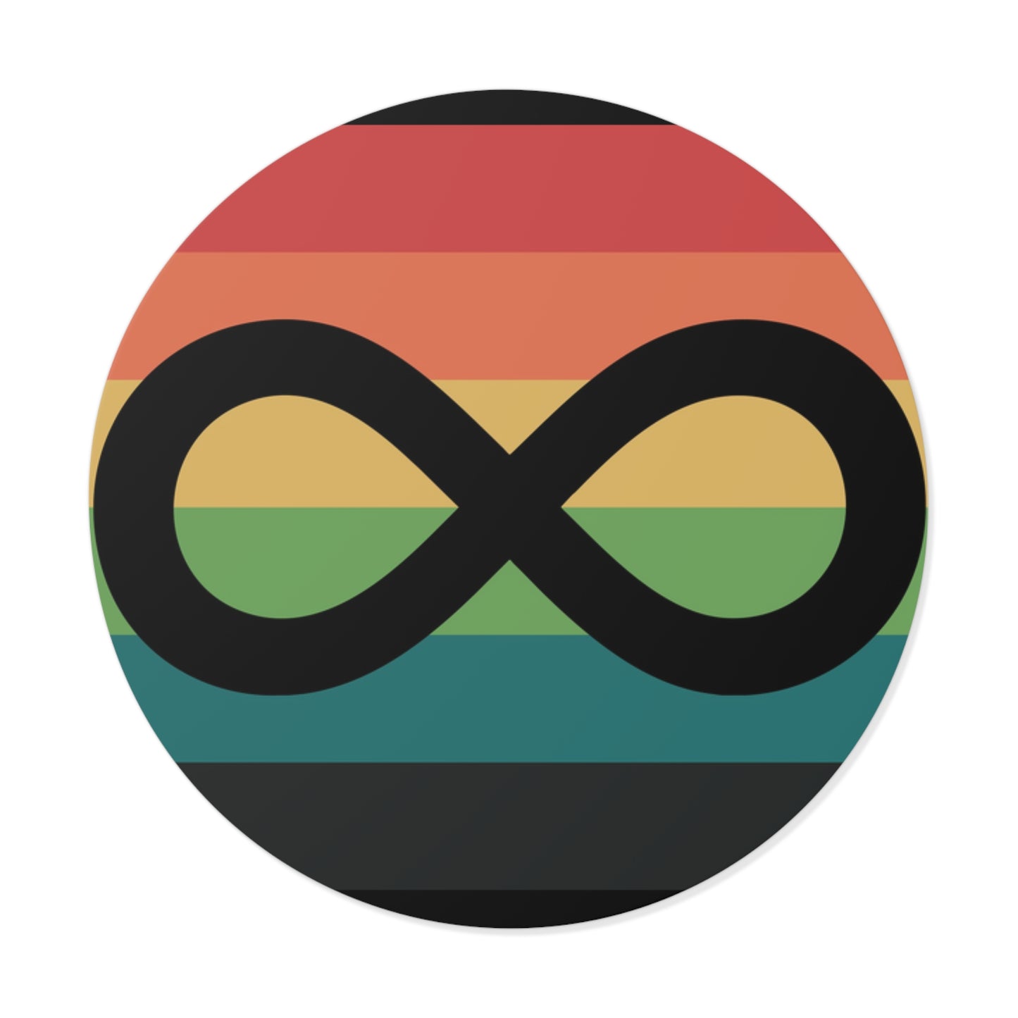 Autistic-Specific Pride Flag Vinyl Sticker