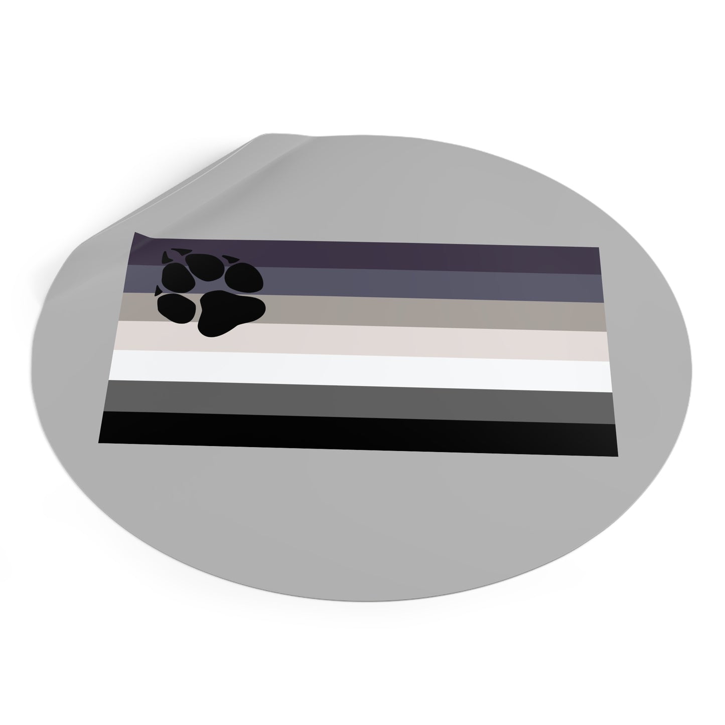 Wolf Pride Flag Vinyl Sticker