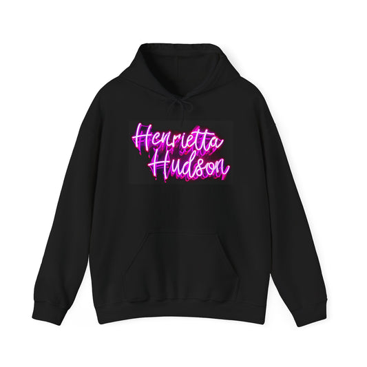 Henrietta Hudson Neon Sign Hoodie - Black