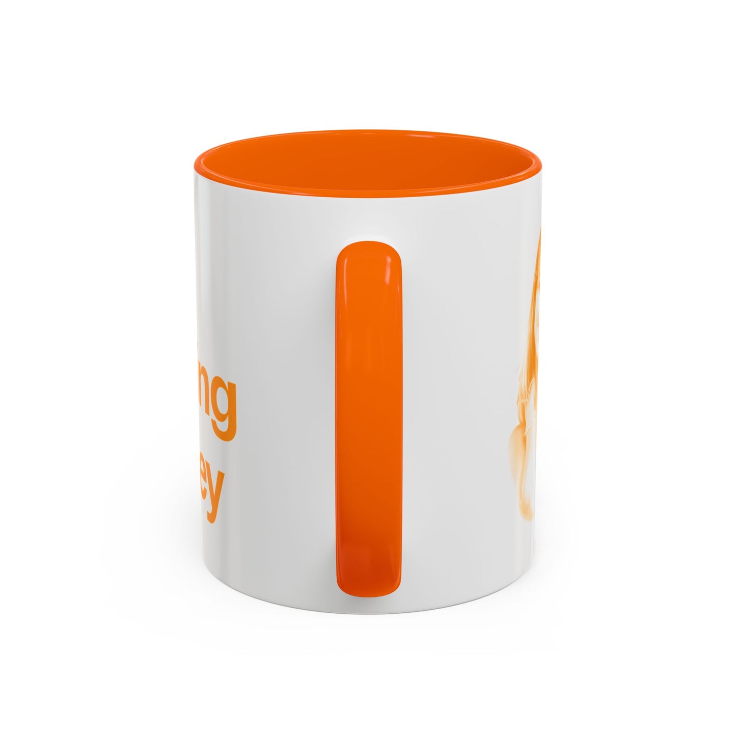 I will never stop worrying about Britney, Britney Spears, White with Orange Accent Coffee Mug (11, 15oz)