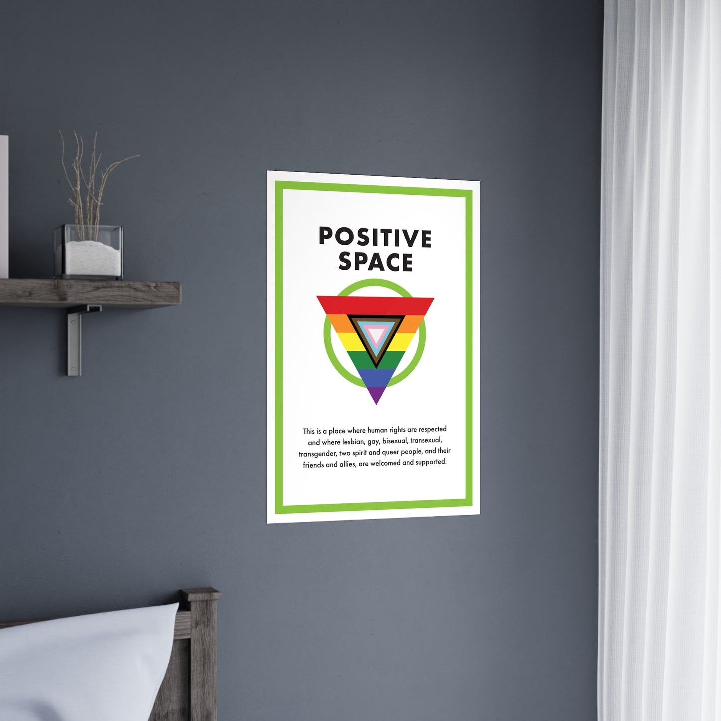 POSITIVE SPACE Poster