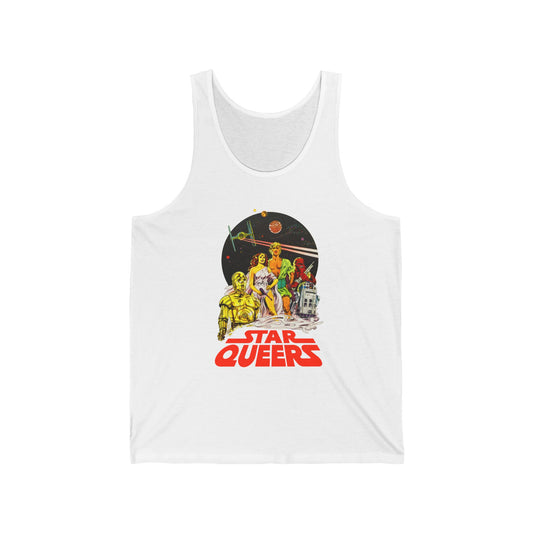 STAR QUEERS Tank Top - White