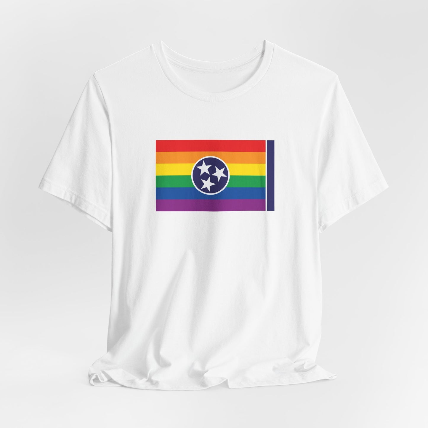 Tennessee Rainbow Pride Flag T-shirt, Several Color Options