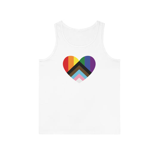 Progress Pride Heart Tank Top