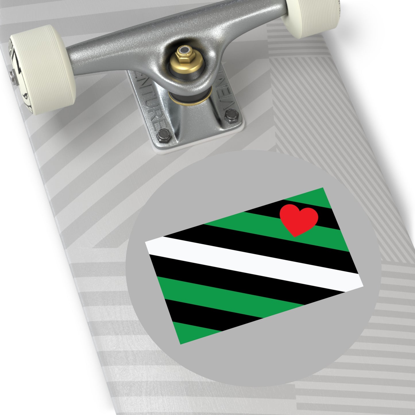 Leather Boy Pride Flag Vinyl Sticker