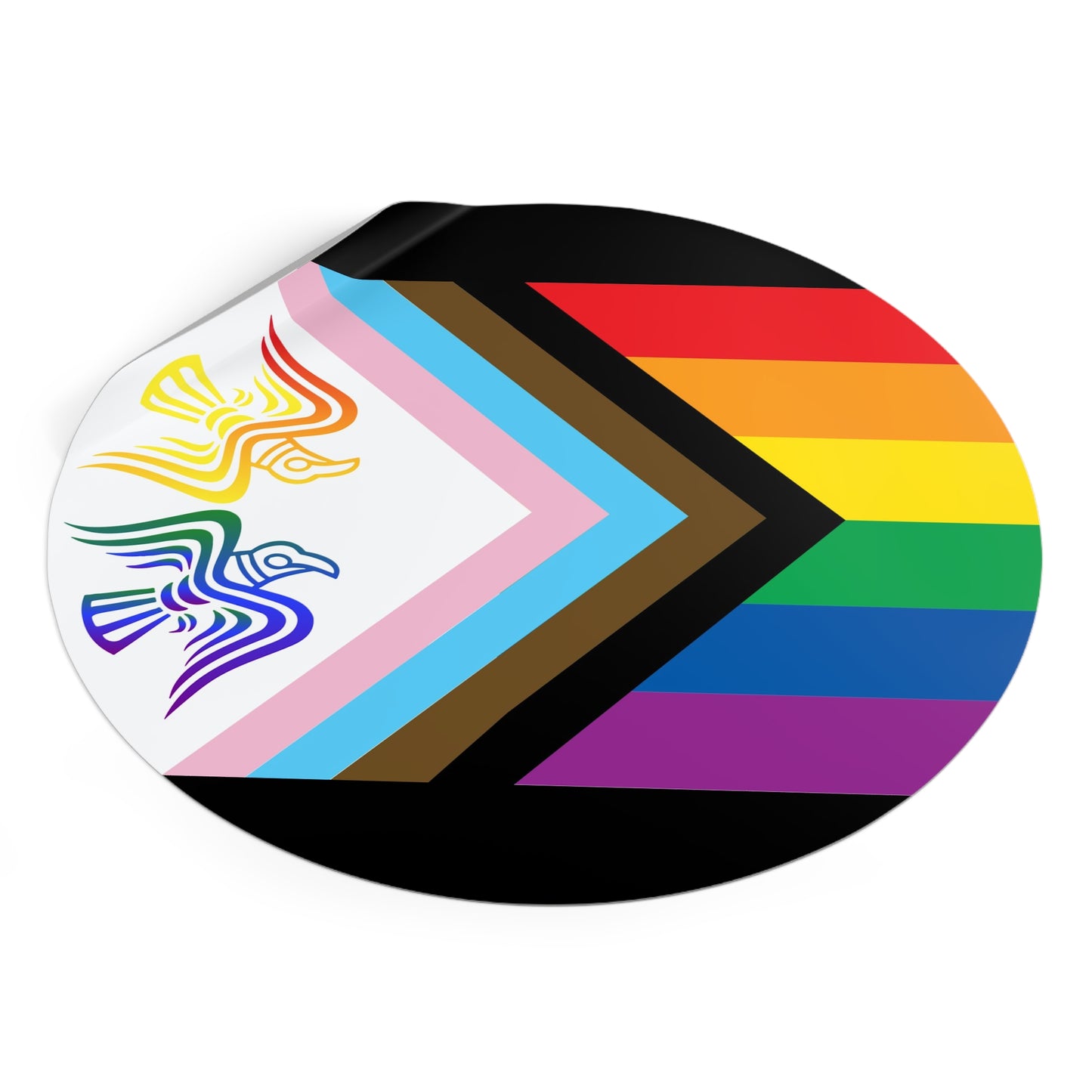 Norse Queer Pride Flag Vinyl Sticker