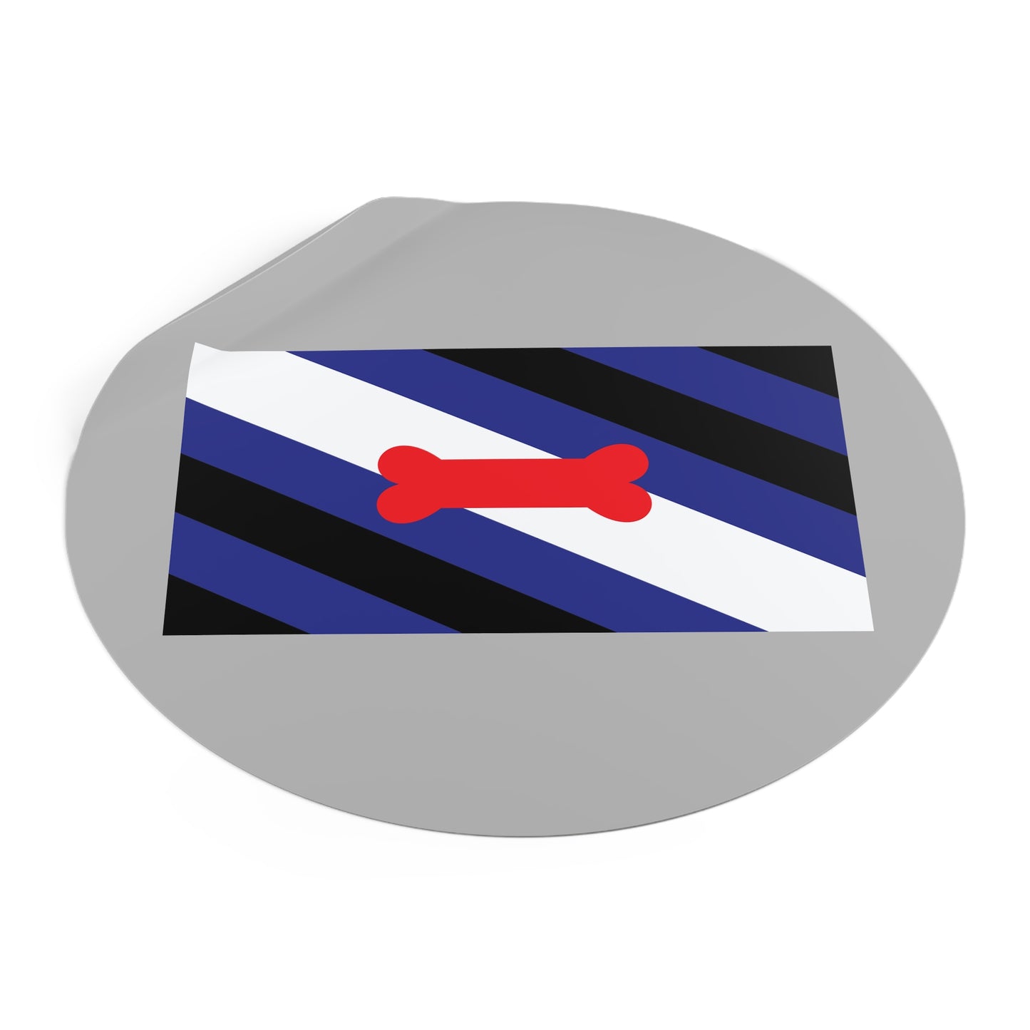 Puppy Pride Flag Vinyl Sticker