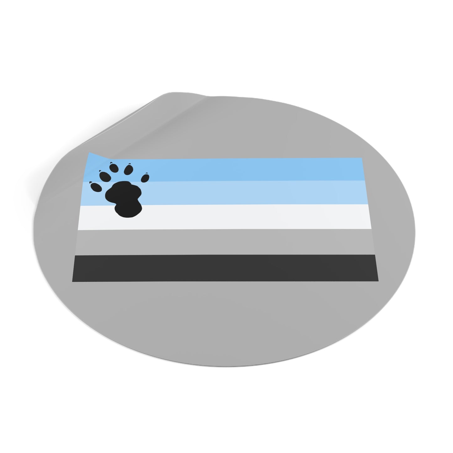 Otter Pride Flag Vinyl Sticker
