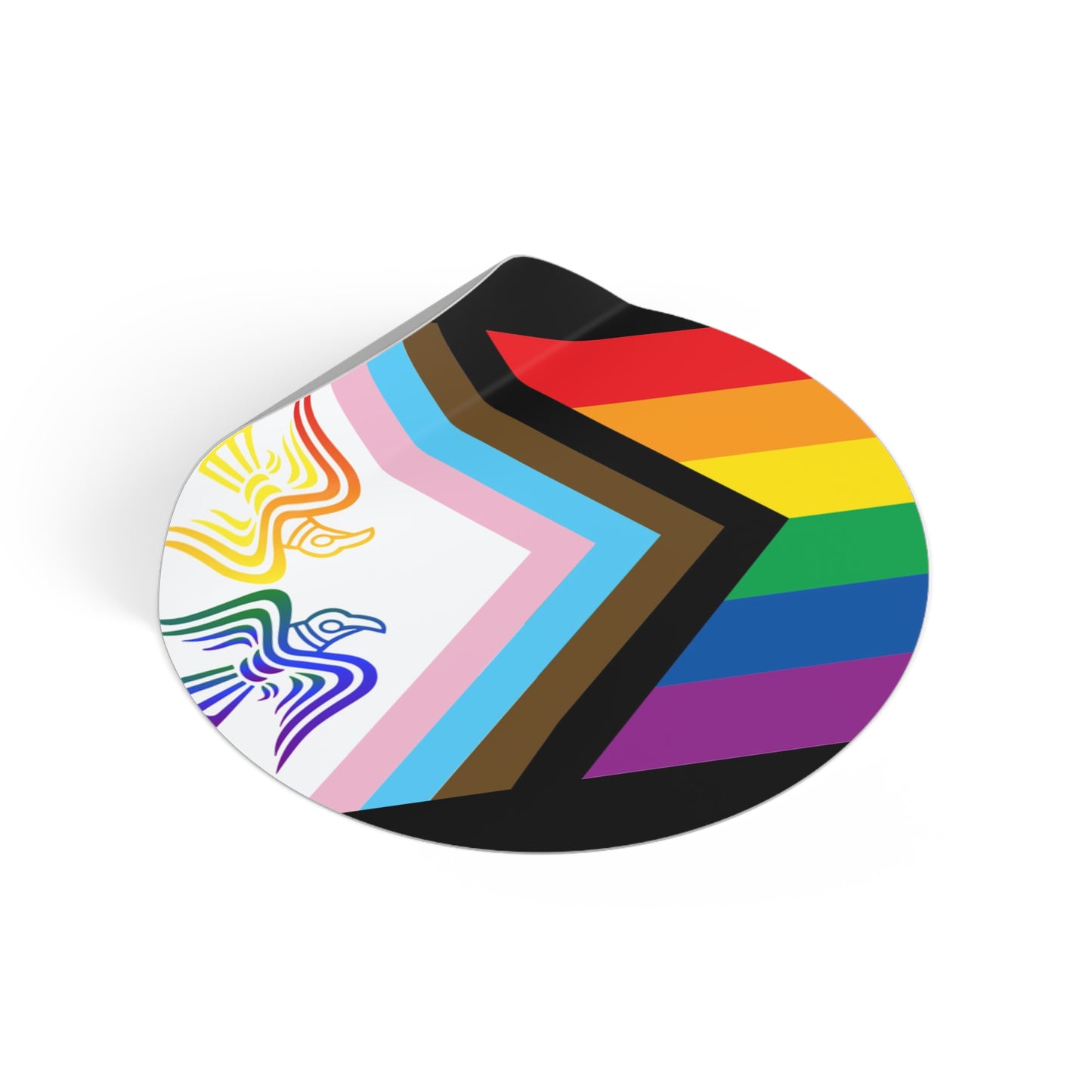 Norse Queer Pride Flag Vinyl Sticker