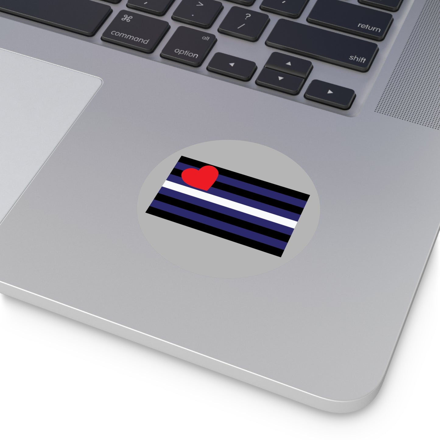 Leather Pride Flag Vinyl Sticker