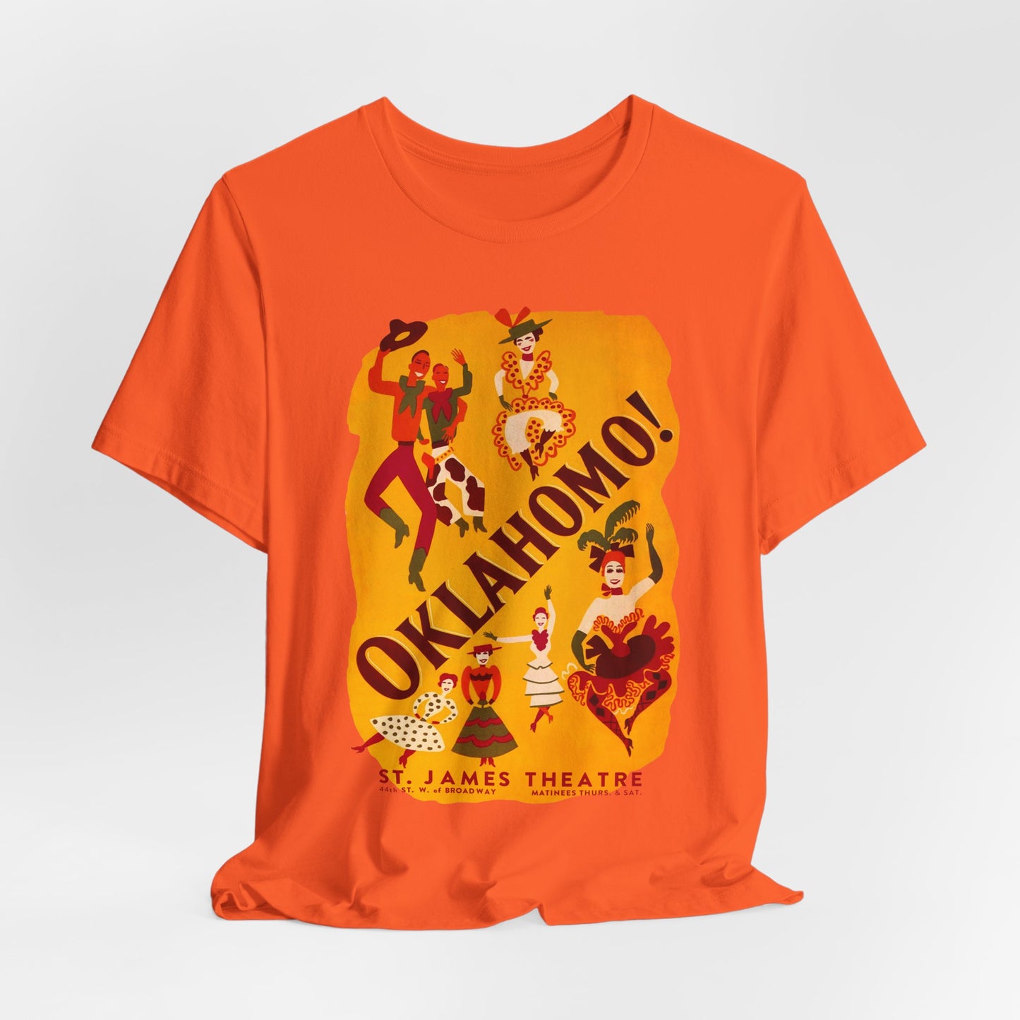 OKLAHOMO! Iconic Broadway musical Oklahoma! Parody T-shirt, Several Color Options