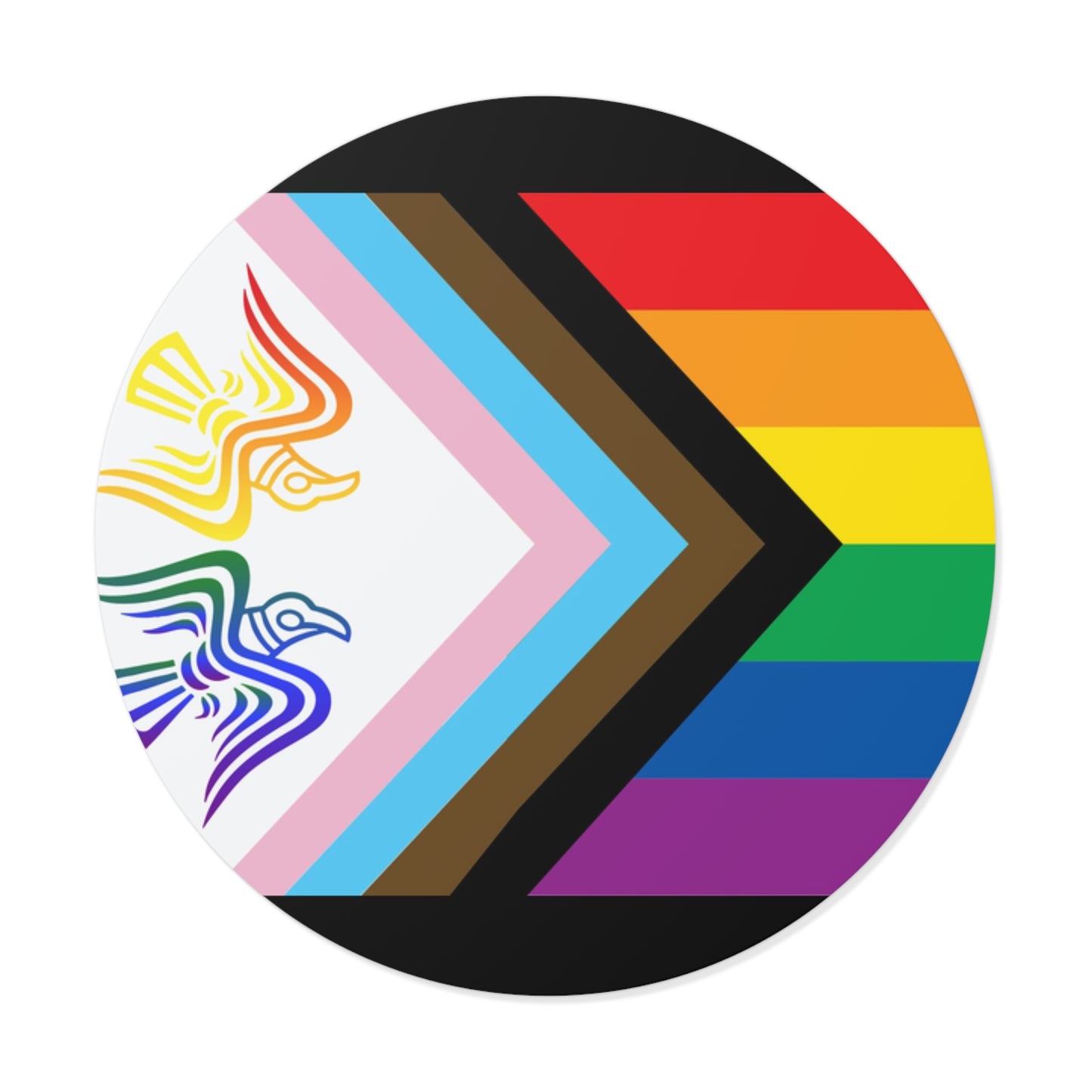 Norse Queer Pride Flag Vinyl Sticker