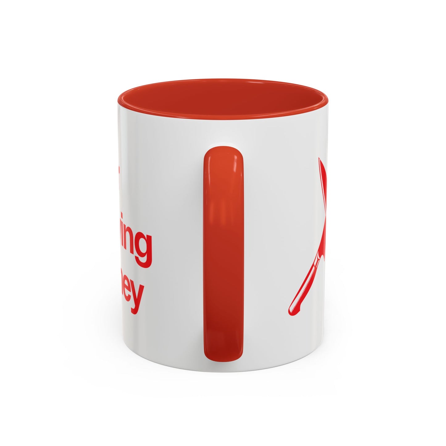 I will never stop worrying about Britney, White with Red Accent Coffee Mug (11, 15oz)