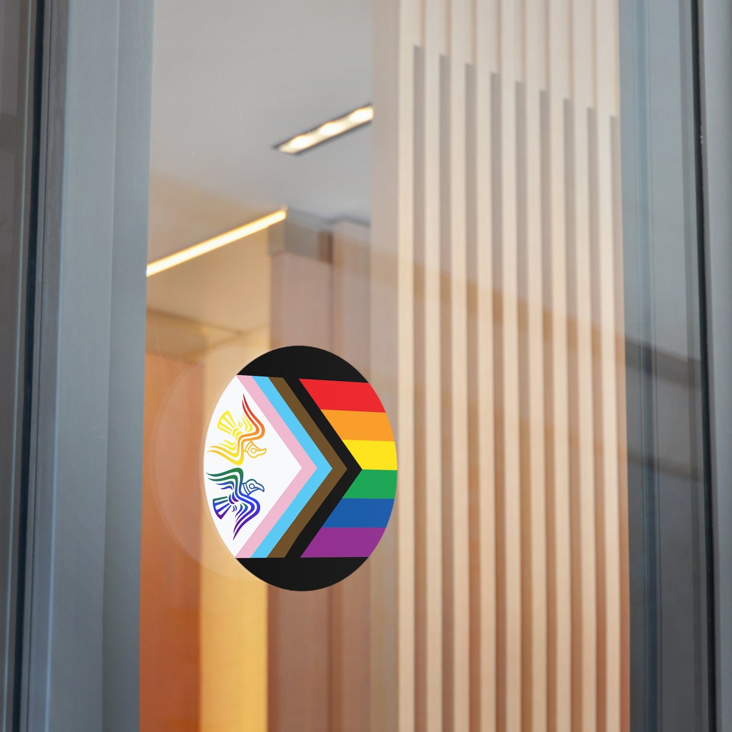 Norse Queer Pride Flag Vinyl Sticker