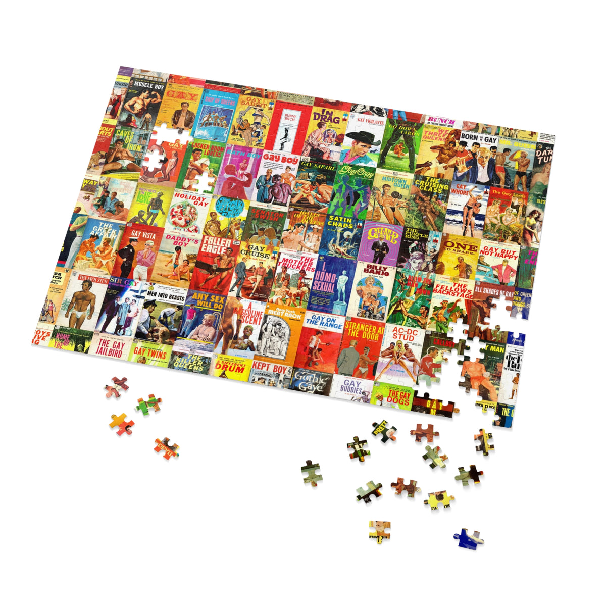 Jigsaw Puzzle with Tin