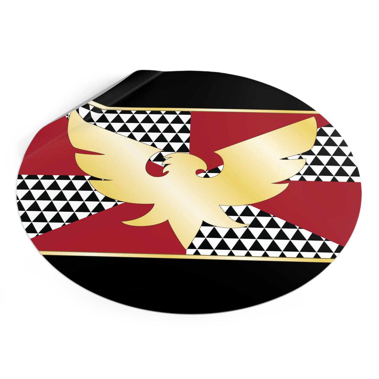 Drag Feather Pride Flag Vinyl Sticker