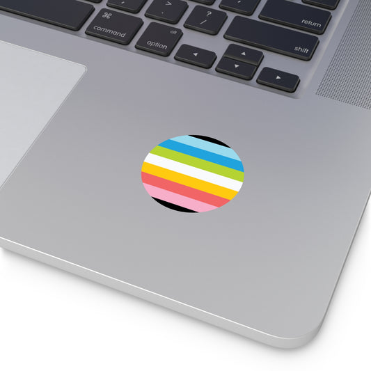 Queer Pride Flag Vinyl Sticker