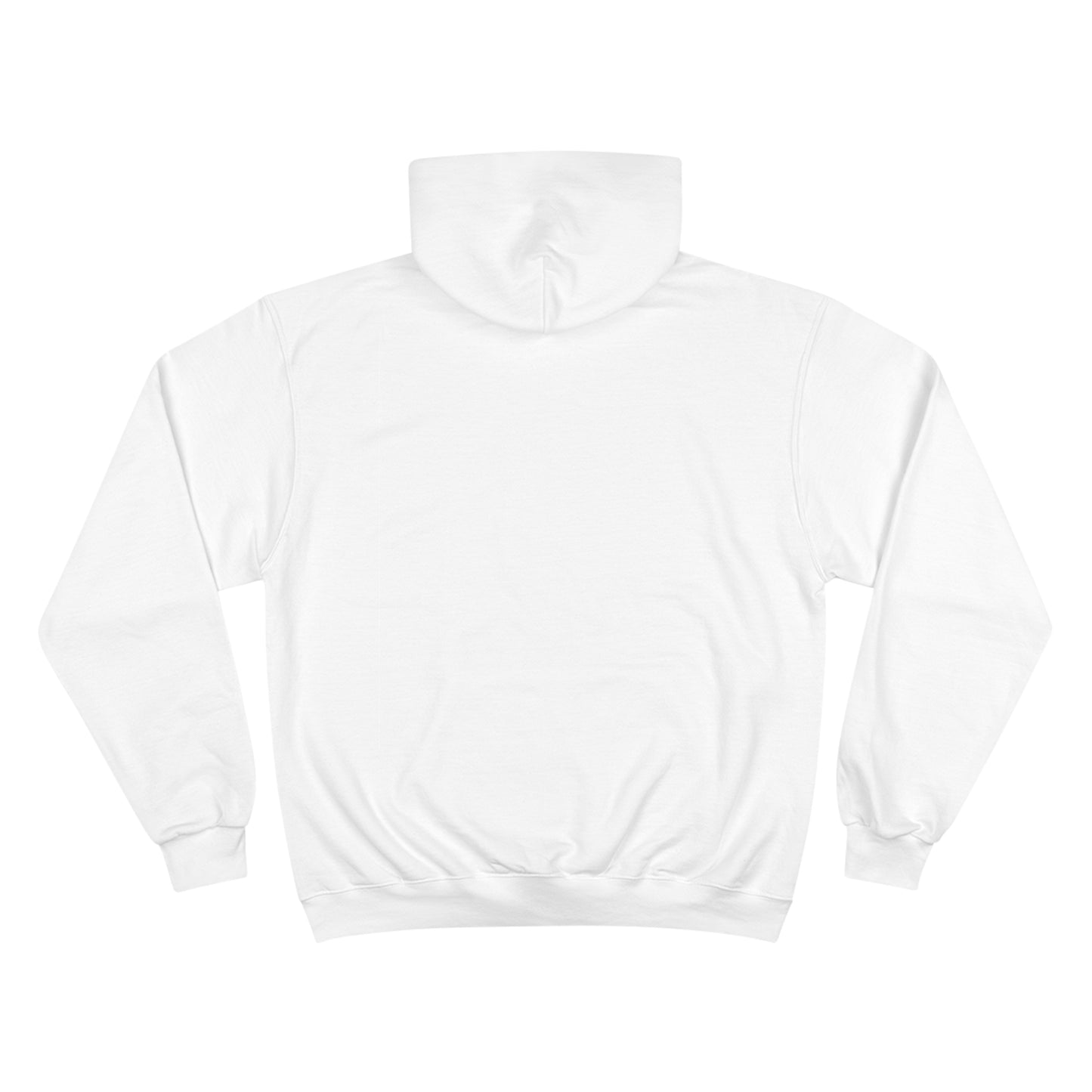 International Queer Sex Symbol Champion Hoodie - White and Light Steel with Black Deco