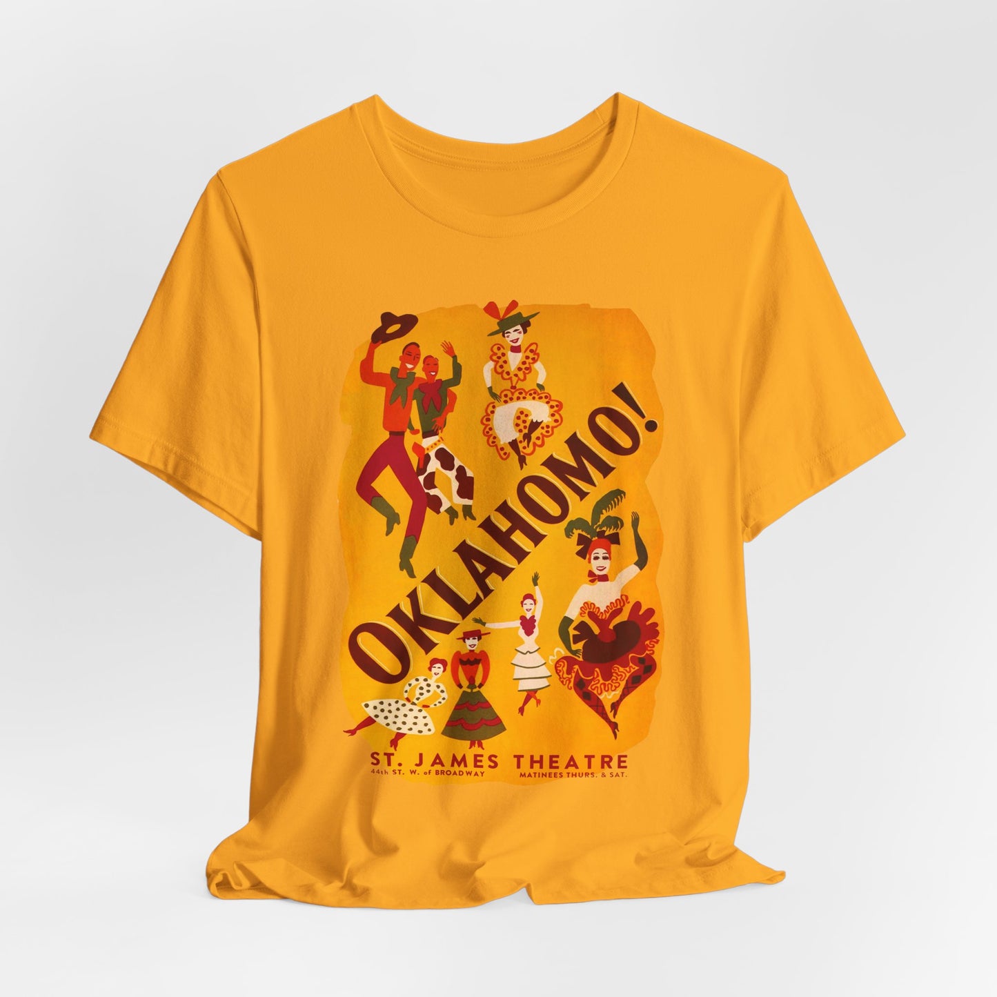 OKLAHOMO! Iconic Broadway musical Oklahoma! Parody T-shirt, Several Color Options
