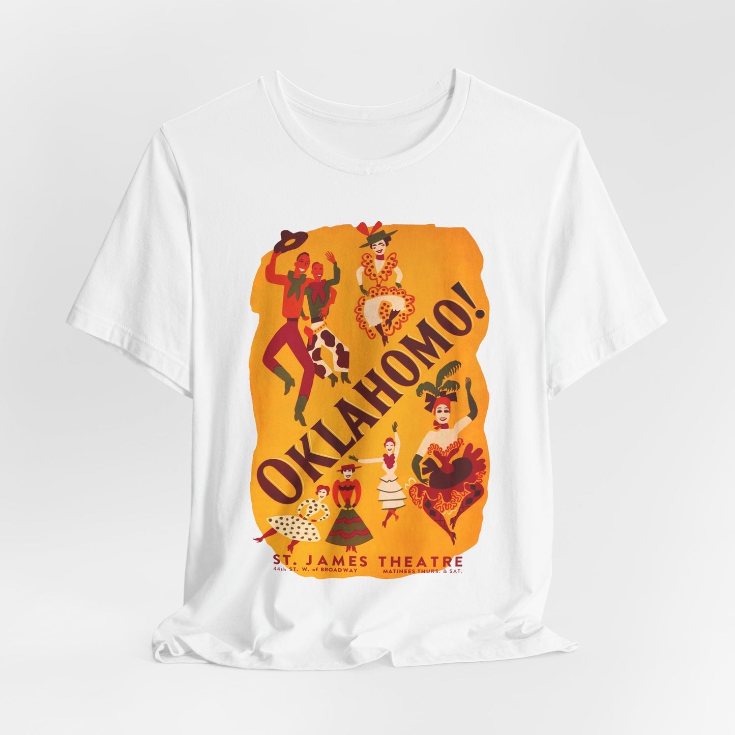 OKLAHOMO! Iconic Broadway musical Oklahoma! Parody T-shirt, Several Color Options