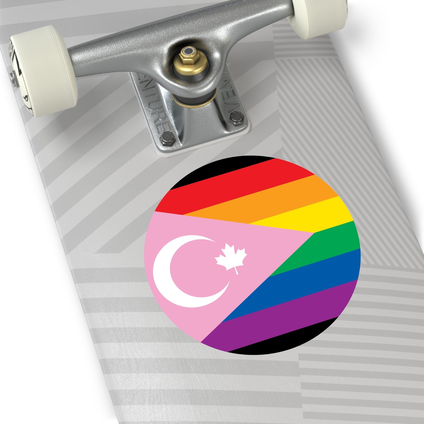 Queer Muslim Community Canada Pride Flag Vinyl Sticker