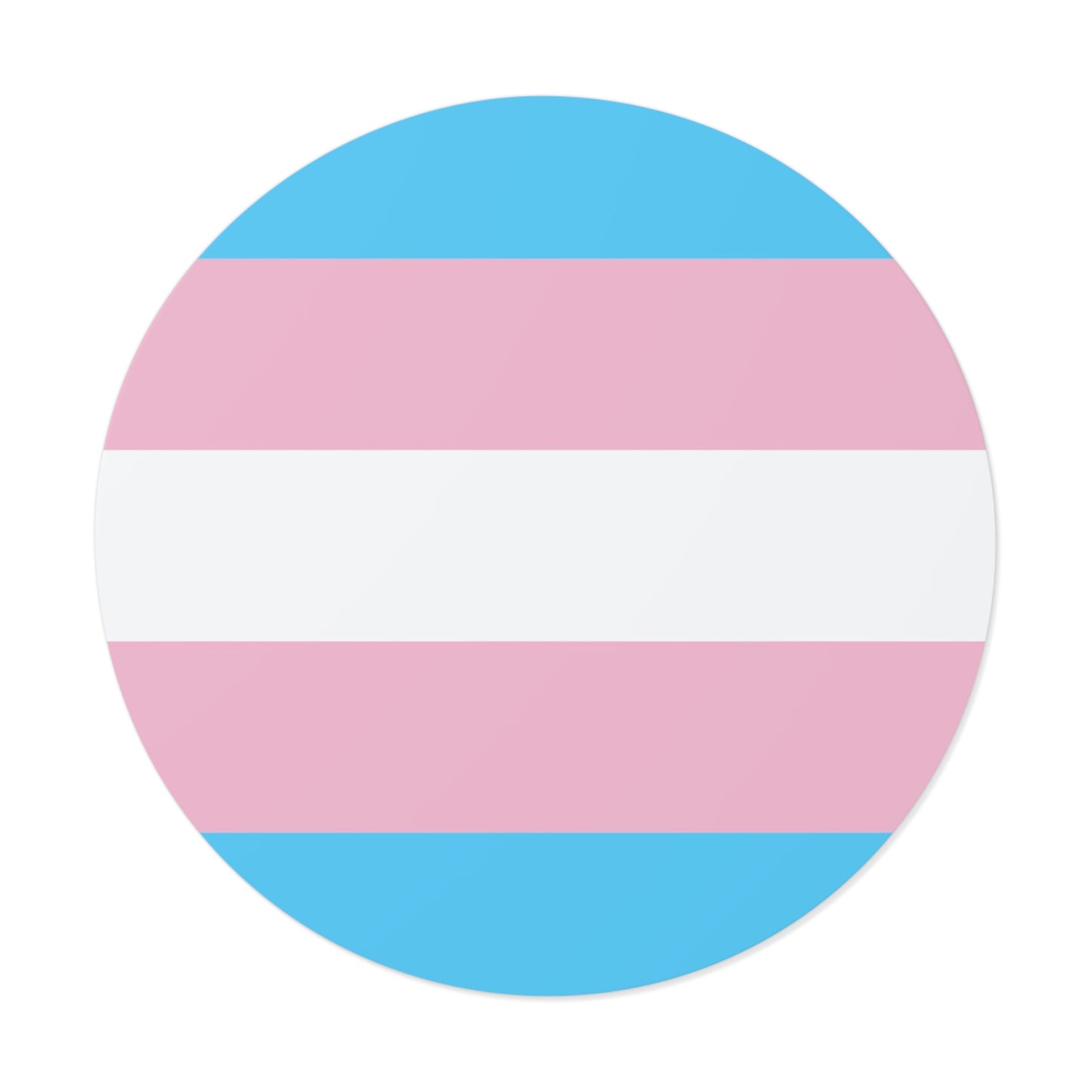 Transgender Pride Flag Vinyl Sticker