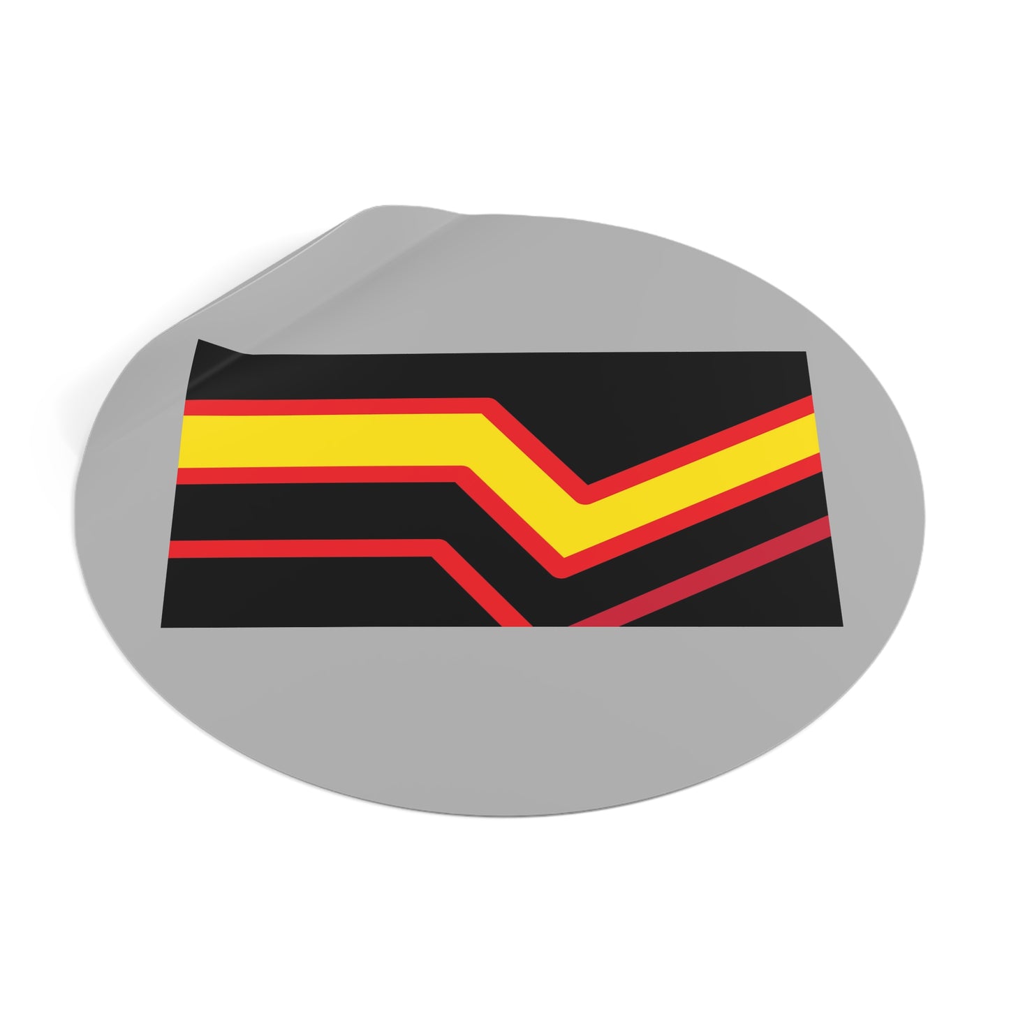 Rubber Fetish Pride Flag Vinyl Sticker