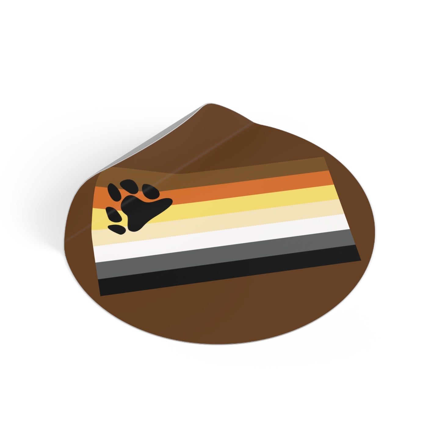 Bear Pride Flag 1995 Pride Flag Vinyl Sticker