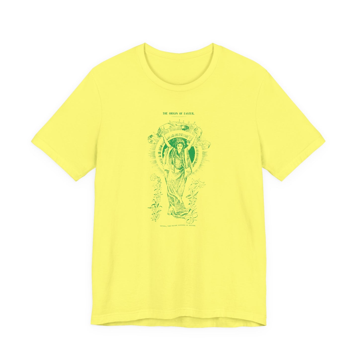 The Origin of Easter: Ostara, Victorian design T-shirt, Several Color Options
