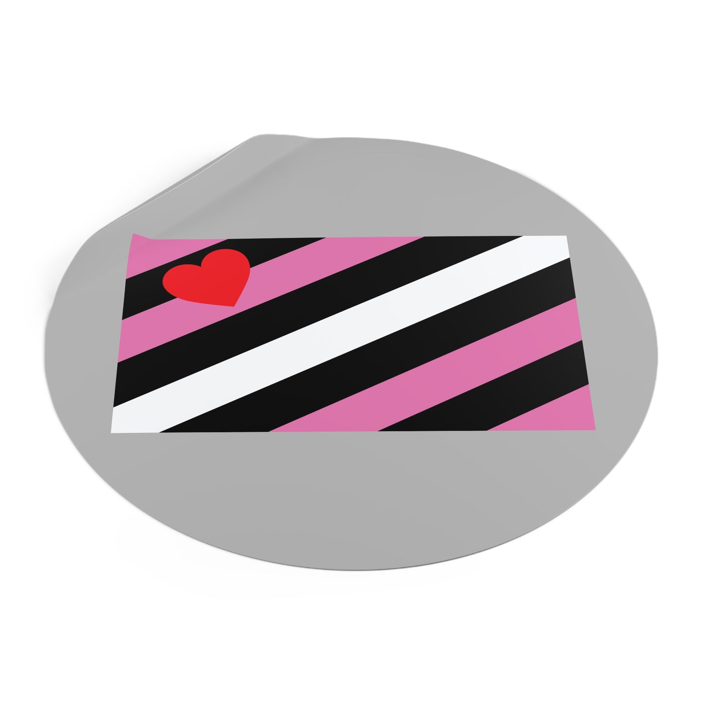 Leather Girl Pride Flag Vinyl Sticker