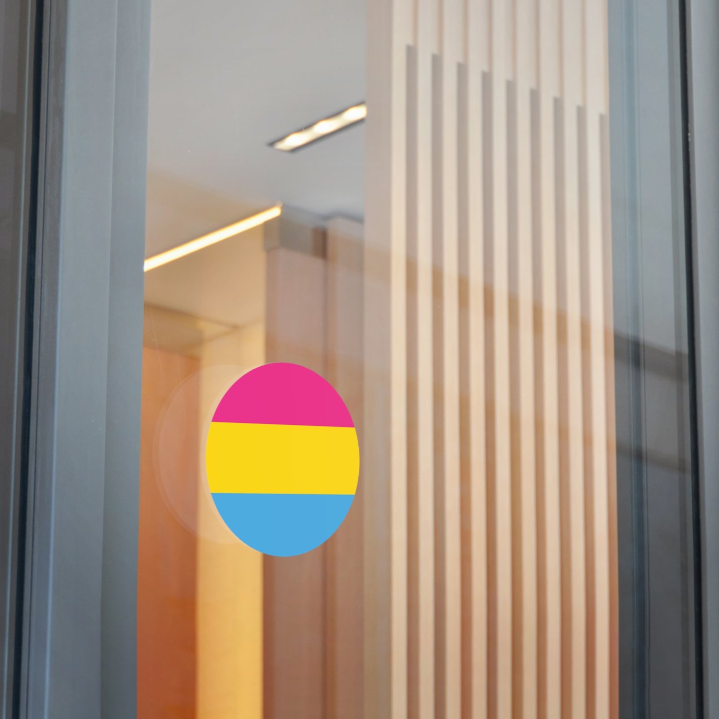 Pansexual Pride Flag Vinyl Stickers