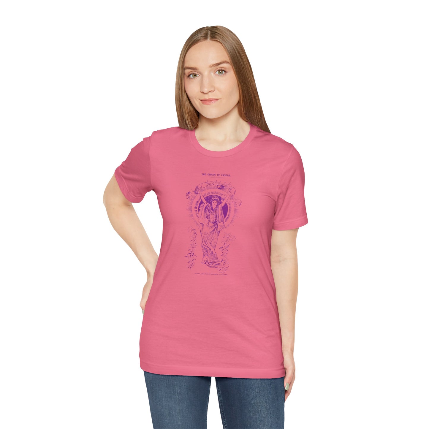 The Origin of Easter: Ostara, Victorian design T-shirt, Several Color Options